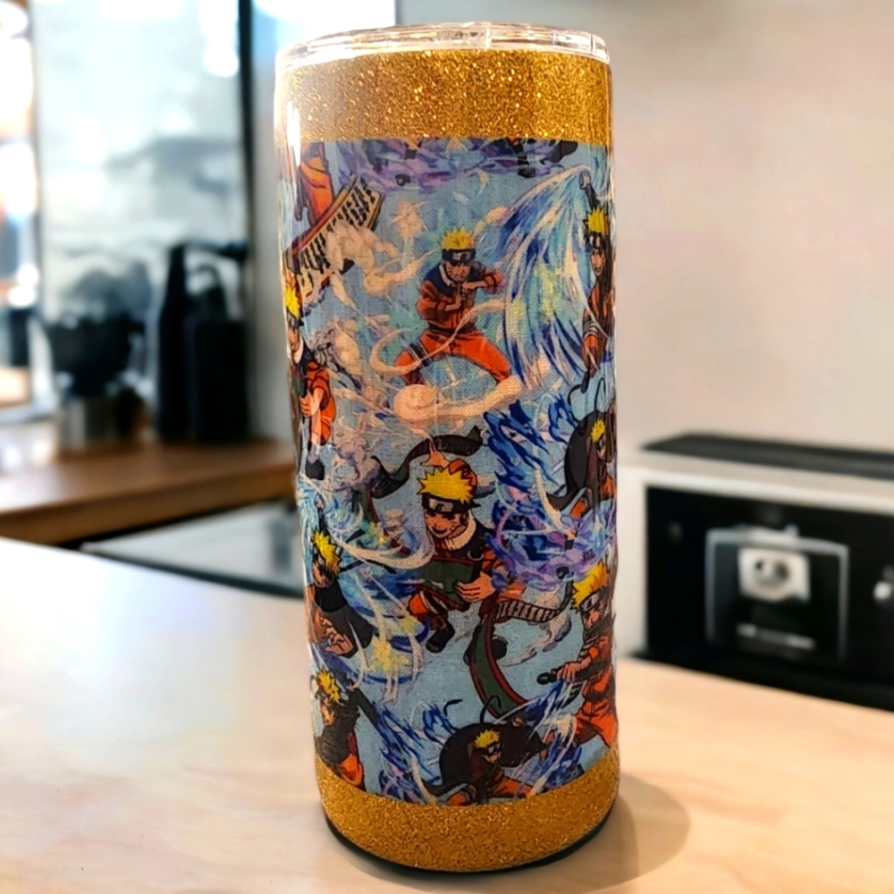 Anime Naruto/15oz Fabric Tumbler